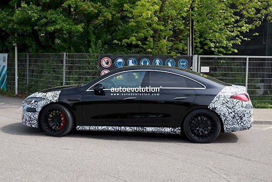 AMG CLA EV谍照曝光 或将于9月正式亮相