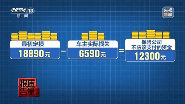 央视曝光车险理赔黑洞:2.8万赔付款,修车仅花不到1万,钱去哪了?