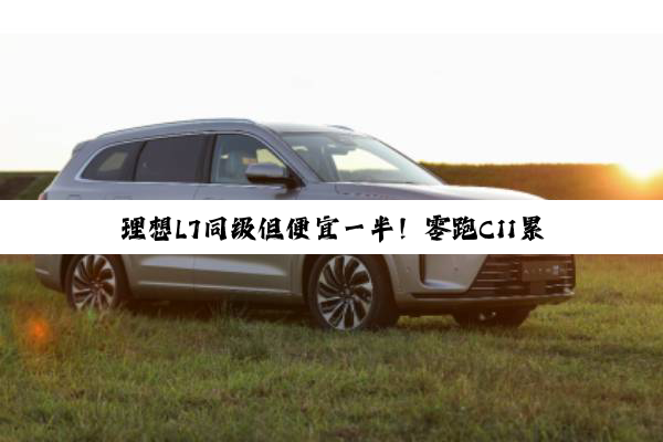 理想L7同级但便宜一半！零跑C11累计销量突破25万台