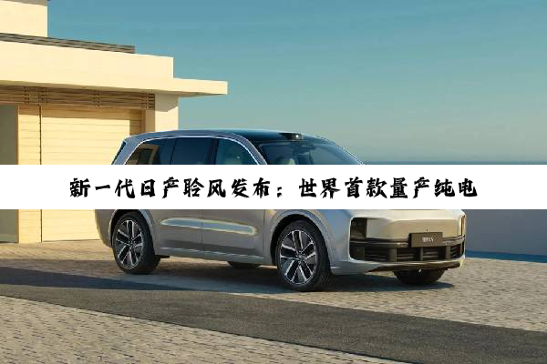 新一代日产聆风发布：世界首款量产纯电车变身SUV