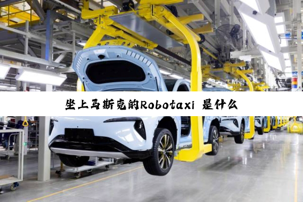 坐上马斯克的Robotaxi 是什么体验
