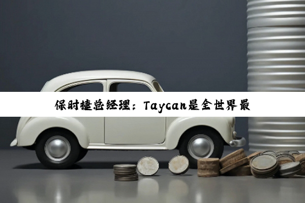保时捷总经理：Taycan是全世界最好的电动汽车
