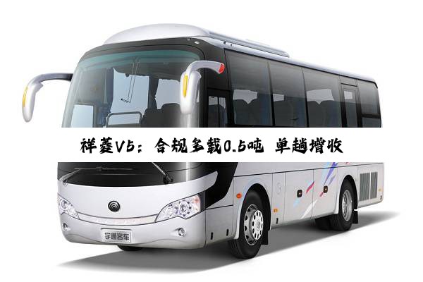 祥菱V5：合规多载0.5吨 单趟增收40元