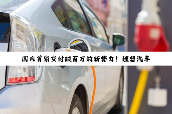 国内首家交付破百万的新势力！理想汽车7月交付30731台