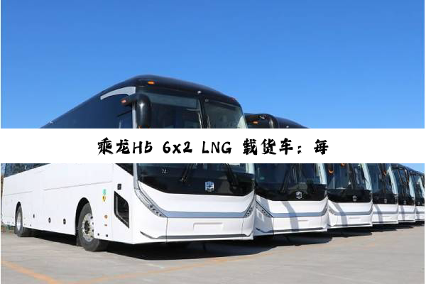 乘龙H5 6x2 LNG 载货车：每公里较油车省9毛，一年多赚10万